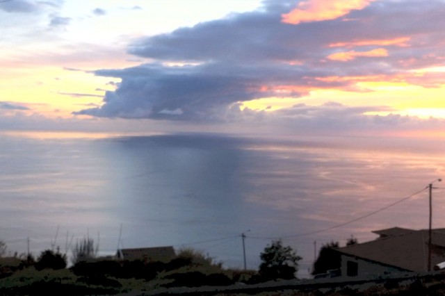 Ausblick von der Dachterrasse - Ferienhaus "Mar e mais" Madeira maremais